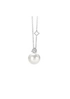 Collana Recarlo Donna Nodo D'Amore in Oro Perla 0.05 Ct XD263/0930A - XD263/0930A